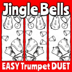 Jingle Bells for Trumpet Duet