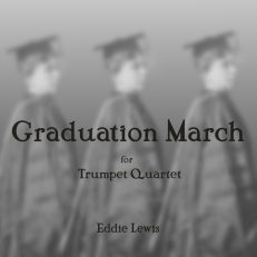 Graduation March song trumpet quartet sheet music pdf