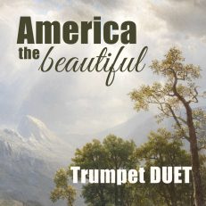 America the Beautiful Trumpet Duet Sheet Music PDF