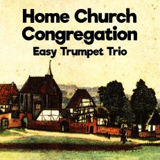 Home Church Congregation Easy Trumpet Trio Sheet Music PDF Cover Art