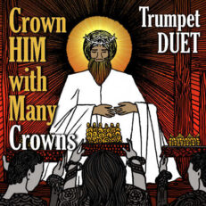 Crown Him with Many Crowns Trumpet Duet Sheet Music PDF
