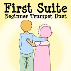 First Suite Trumpet Duet Sheet Music PDF