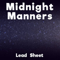 Midnight Manners Jazz Lead Sheet