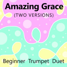 Amazing Grace Beginner Trumpet Duet